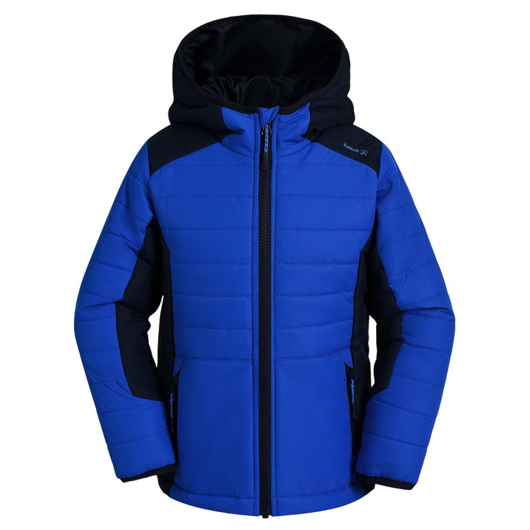Kamik Steppjacke Nell (Ganzjahresjacke, winddicht, reflektierend) blau/dunkelblau Jungen